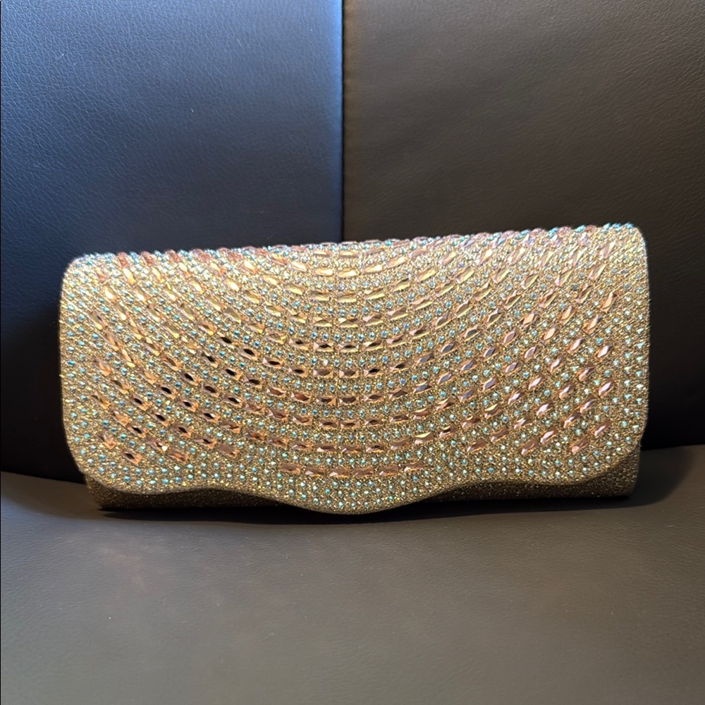 Elegant Gold Clutch